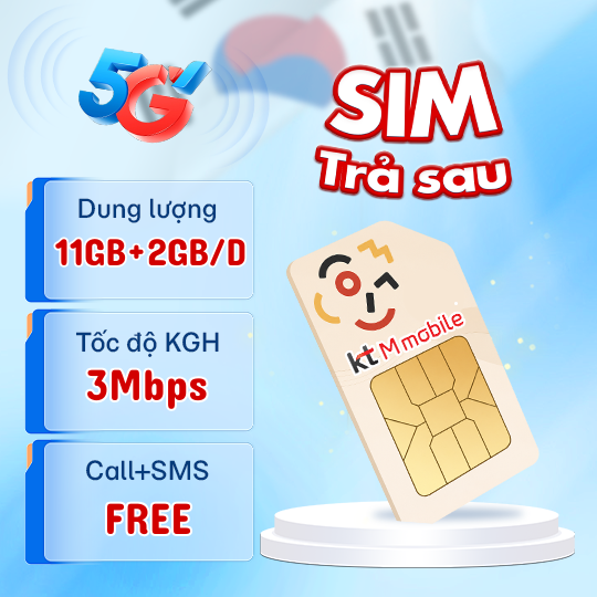 SIM KT M MOBILE 11GB + 2GB/일 + 3MBPS SIM KT M MOBILE 11GB + 2GB/일 + 3MBPS