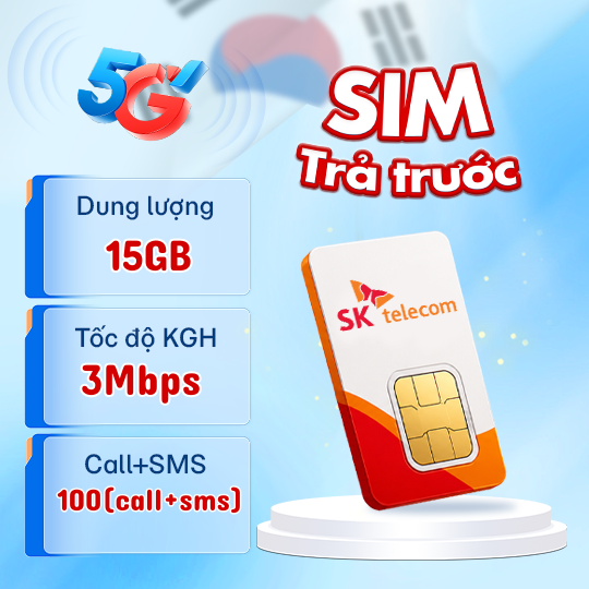 SIM SKT 15GB + 3MBPS SIM SKT 15GB + 3MBPS
