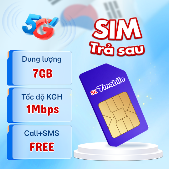 SIM SK 7 MOBILE 7GB + 1MBPS SIM SK 7 MOBILE 7GB + 1MBPS